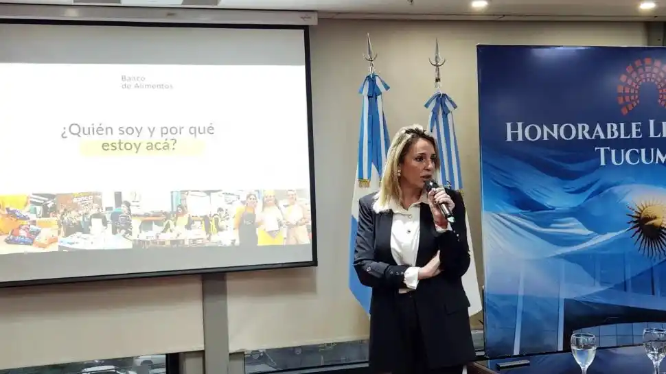 JOSEFINA CORREA. Banco de Alimentos de Tucumán