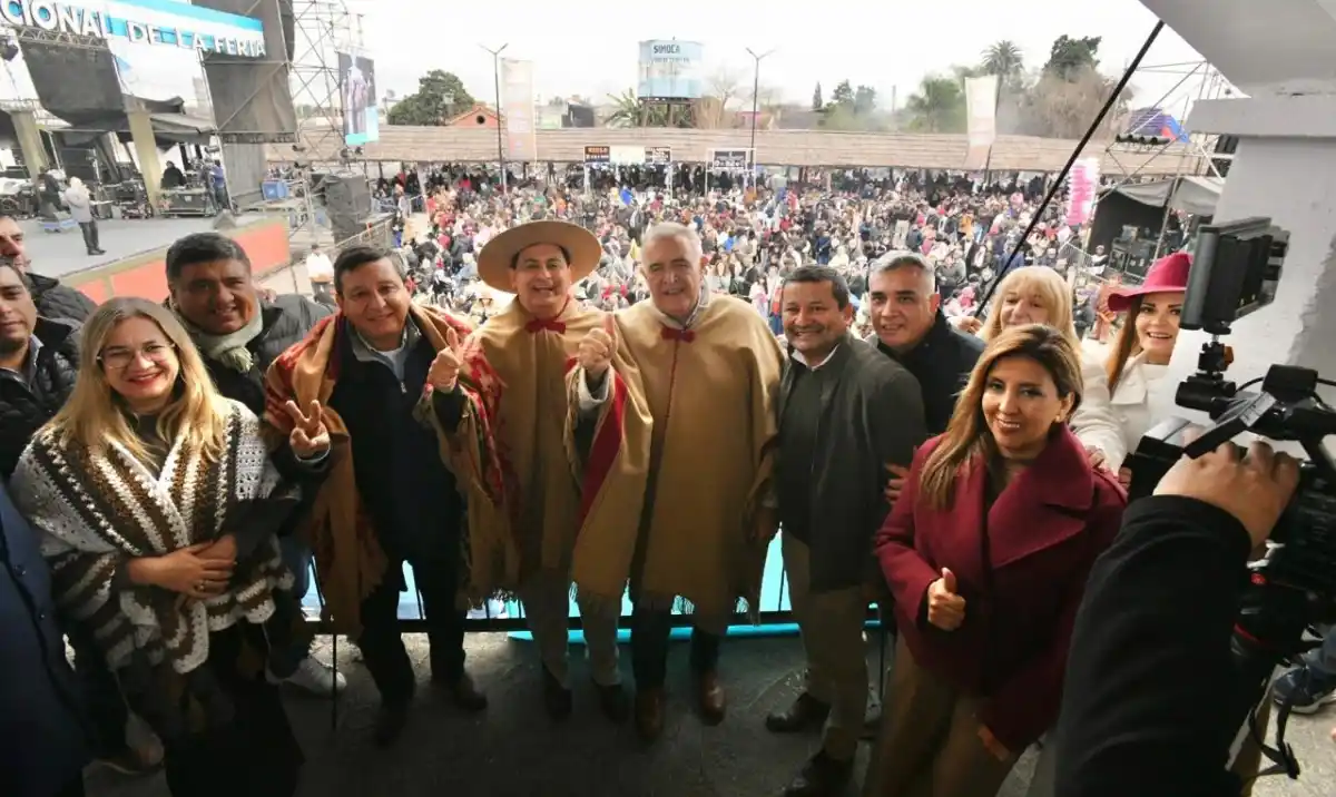 Jaldo encabezó el cierre de la 45ª edición de la Fiesta Nacional de la Feria