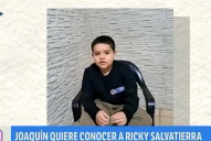El tierno pedido de Joaquín, el nene tucumano que se hizo viral y ahora sueña con conocer a Ricky Salvatierra