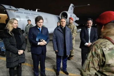 Uso del avión presidencial: solicitan informes por el traslado de Milei a “La Derecha Fest” en Córdoba