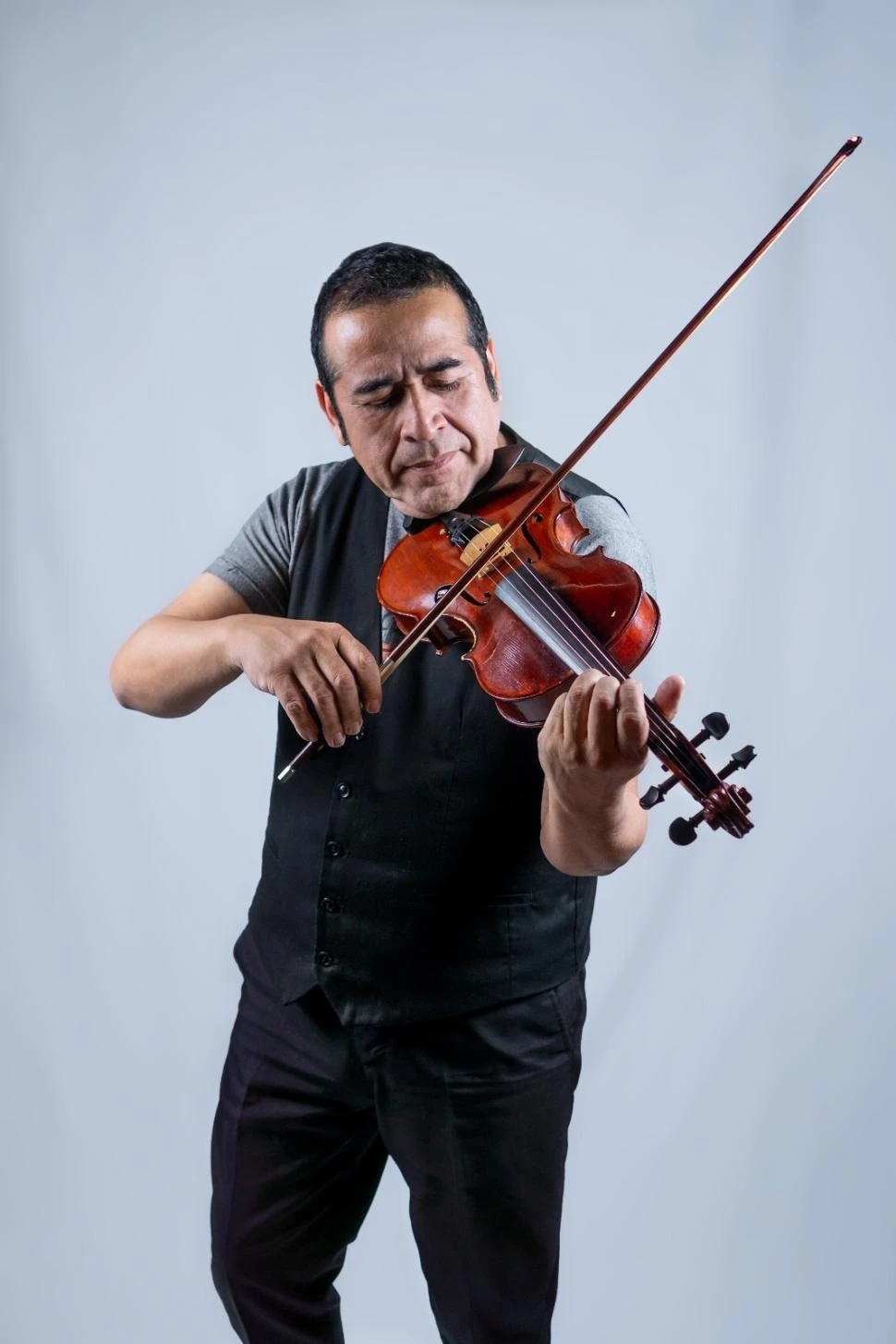 ENSEÑANZAS. Garnica se formó en peñas y festivales y llega al teatro.