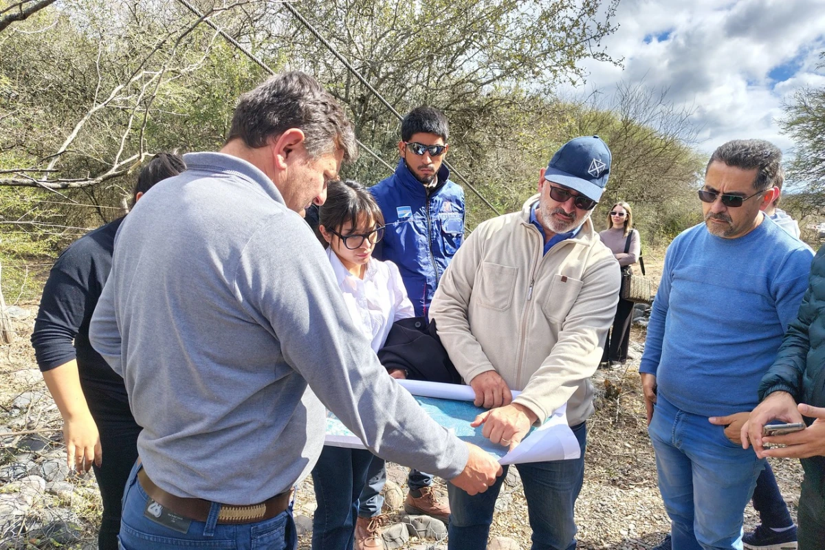 La SAT recorrió la zona de la obra del nuevo acueducto de Vipos con más de 10 empresas nacionales