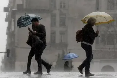 Alerta meteorológica amarilla y naranja para los primeros días de la semana