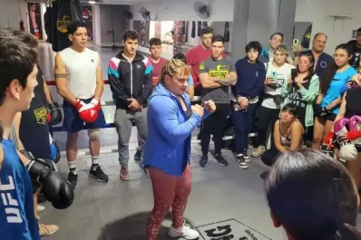 La última vez que Locomotora visitó la provincia auguró un buen futuro para el boxeo