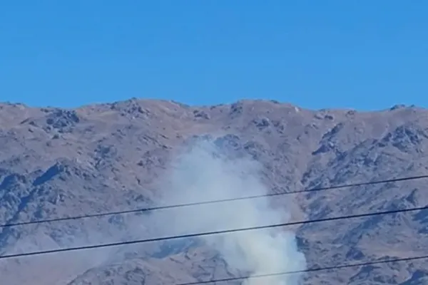 Un incendio en Rodeo Grande demanda la actuación de Defensa Civil