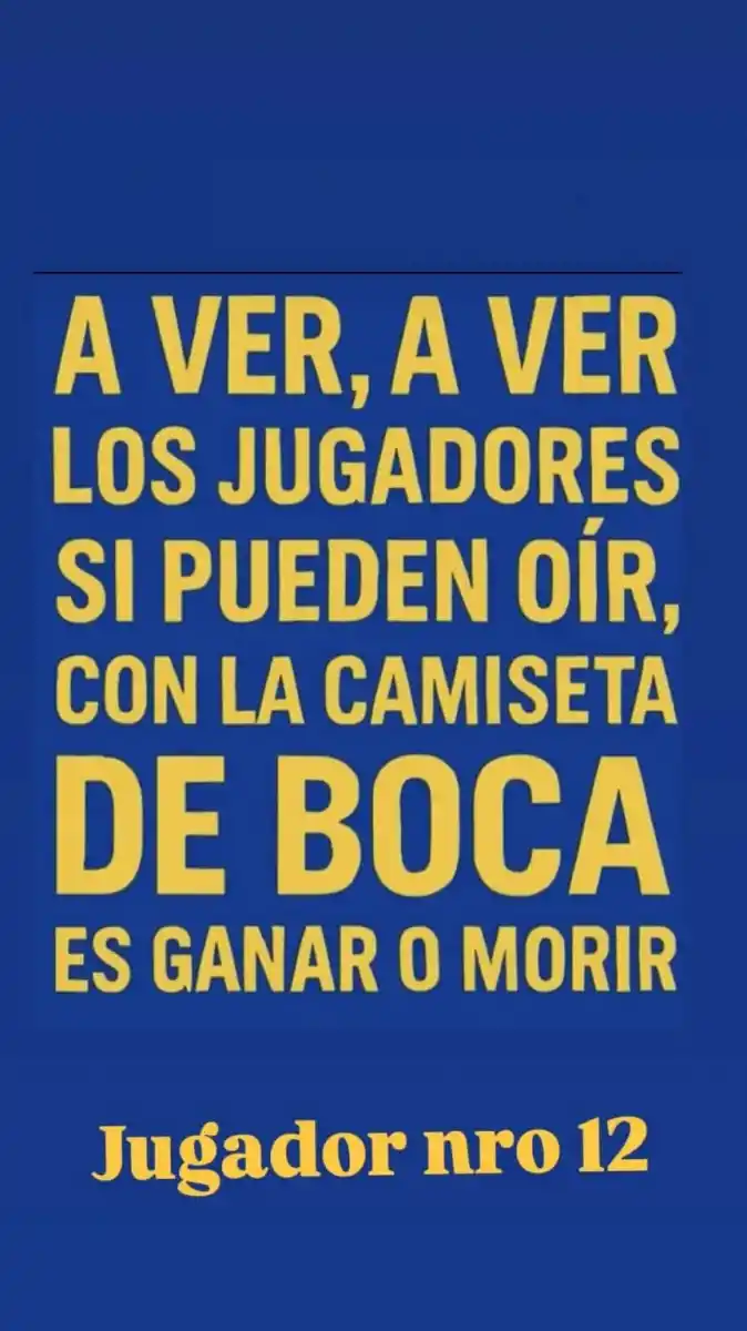 Con la camiseta de Boca es ganar o morir: la advertencia de La 12 que sacude al plantel de Russo