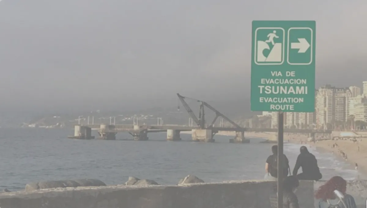¿Qué es la Cota 30? El límite establecido por las autoridades de Chile para evacuar tras alerta de tsunami por terremoto en Rusia