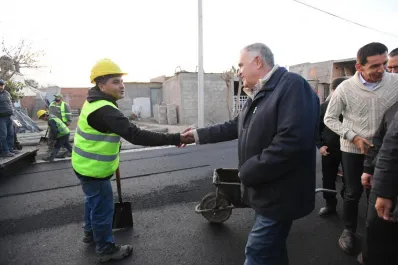 Jaldo resaltó la obra pública en Trancas: “En tiempos difíciles, seguimos gestionando con recursos propios”