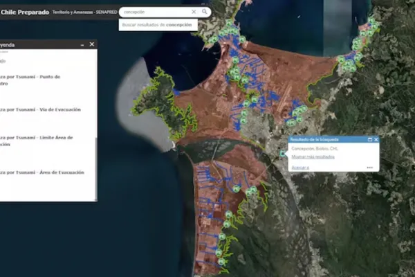 Evacuaciones por riesgo de tsunami: cómo usar el Visor Chile Preparado para saber dónde estar seguro
