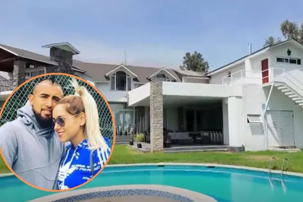 Así es la lujosa ex mansión de Arturo Vidal y Marité Matus: tiene discoteca privada y canchas de fútbol