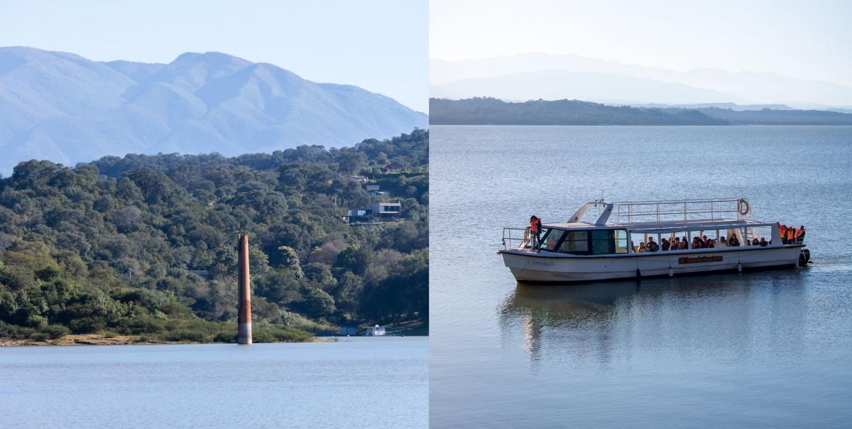 NATURALEZA. El Cadillal ofrece paisajes imponentes y deportes acuáticos ideales para una escapada a pocos minutos de San Miguel de Tucumán.