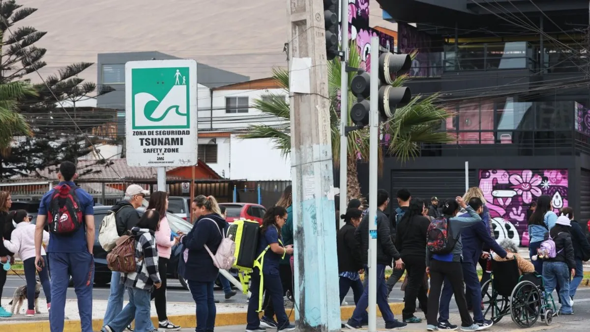 SHOA canceló totalmente la amenaza de tsunami que existía para las costas de Chile. Foto/Cooperativa.