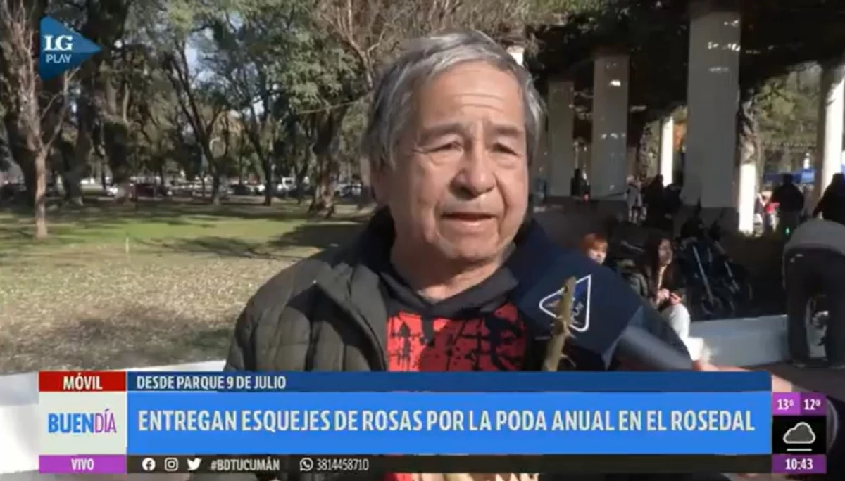Un hincha de San Martín quiere llenar de rosas el estadio de Atlético: No hay doble intención, es un gesto de paz