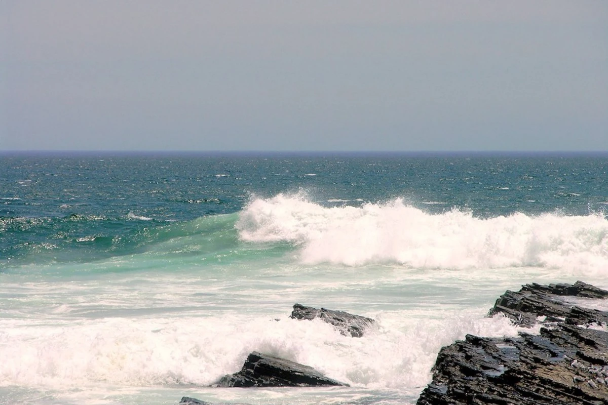 Reportaron olas de más de 2 metros en una localidad chilena