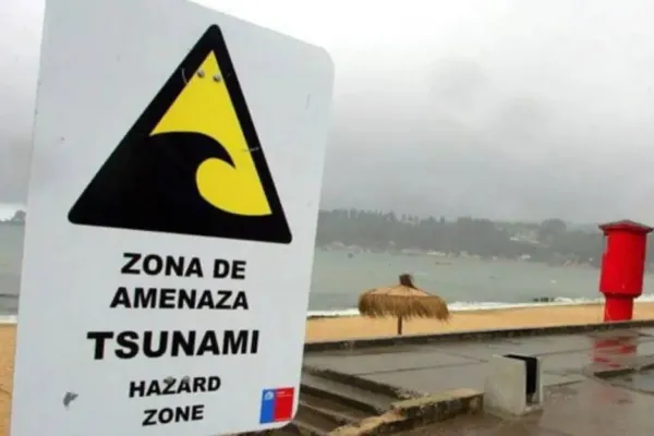 ¿Qué significa el estado de precaución por tsunami que rige en algunas regiones de Chile?