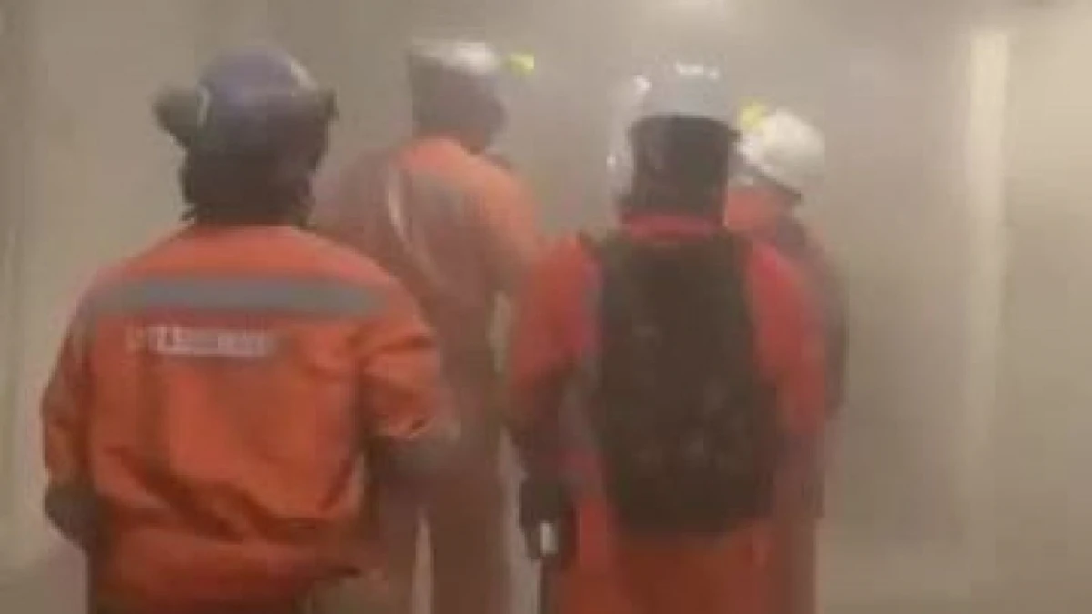 Cinco trabajadores están desaparecidos tras en derrumbe en la mina El Teniente