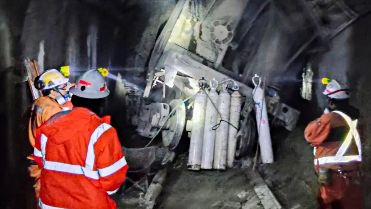 El derrumbe en la mina El Teniente dejó el saldo de un trabajador fallecido