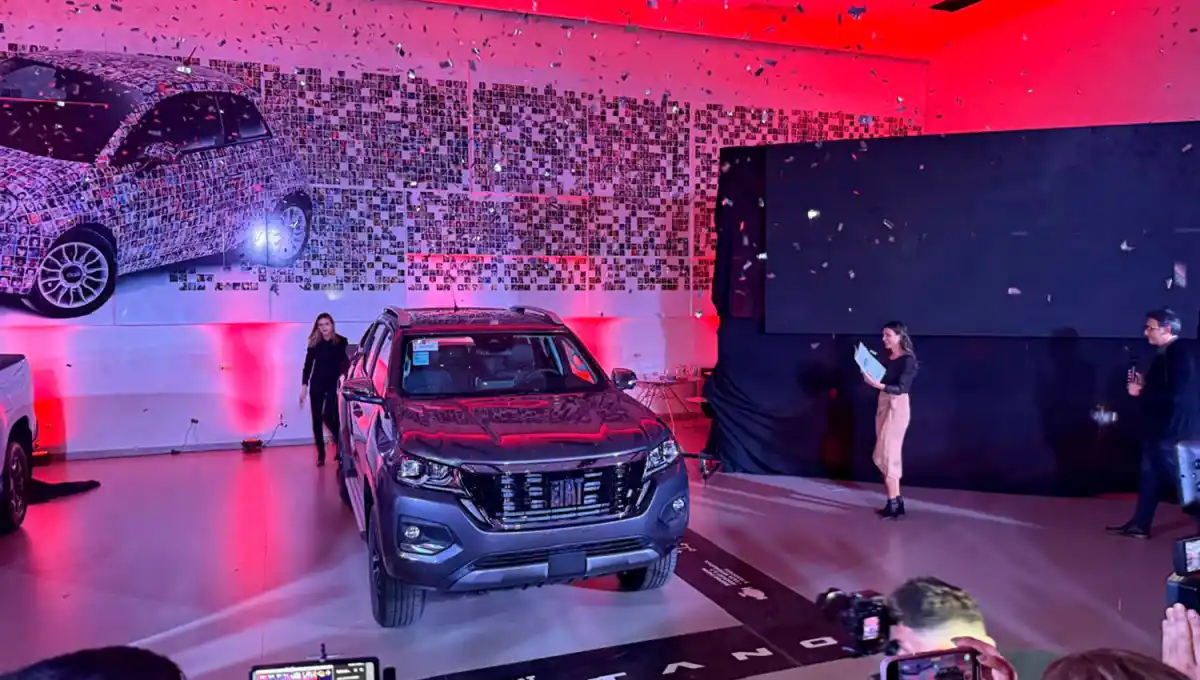 Piazza presentó en Tucumán la nueva Fiat Titano: una pick-up que pisa fuerte