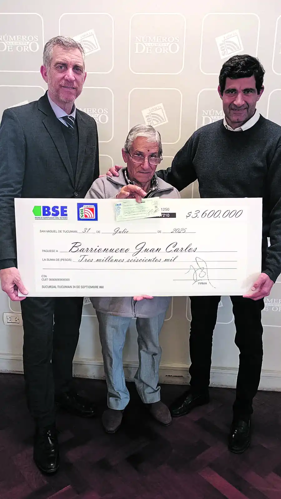 DUPLICADO. Barrionuevo es usuario de la Tarjeta Sol.