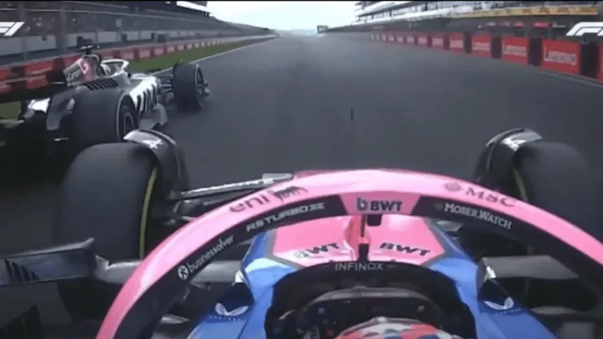 Colapinto se enojó con Bearman por no dejarlo pasar en una de las últimas curvas del circuito húngaro.