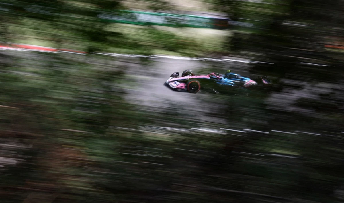 Colapinto mejoró y terminó 13º en la última práctica antes de la clasificación en Hungría