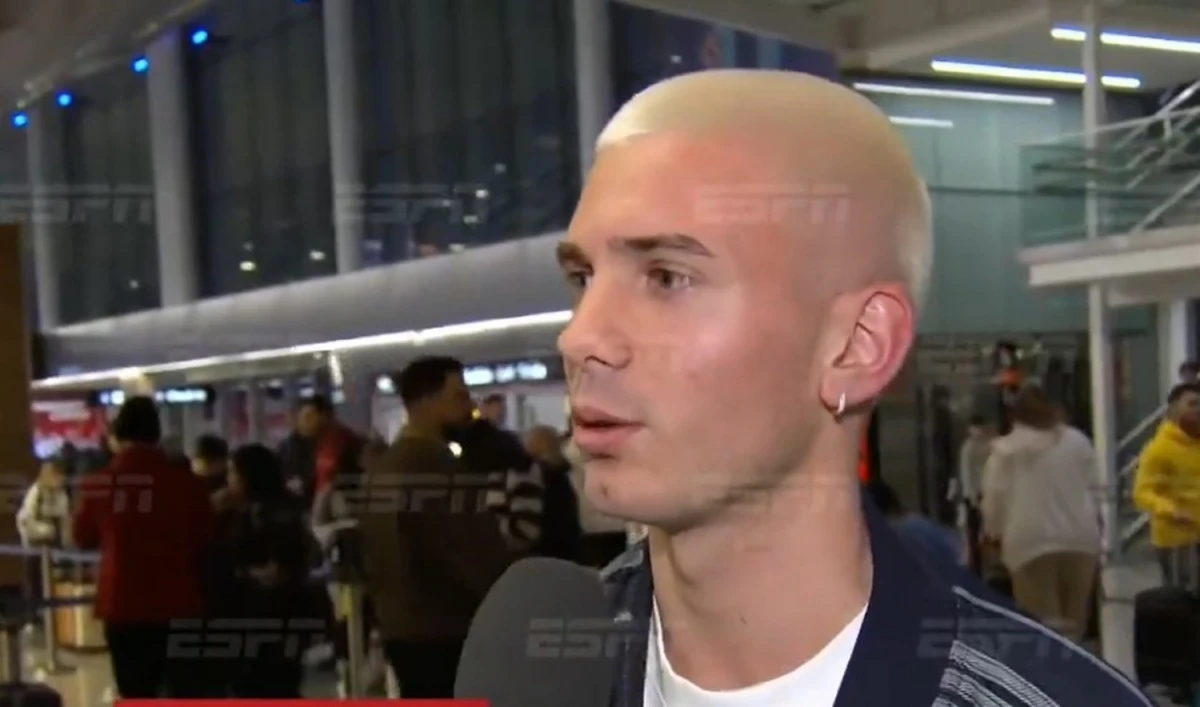 Mastantuono ya viajó rumbo a Madrid.