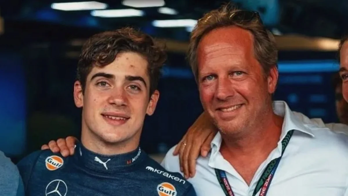 Colapinto con Campbell-Walter.