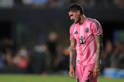 De Paul, MVP en el partido entre Inter Miami y Necaxa: hizo dos asistencias y anotó su penal