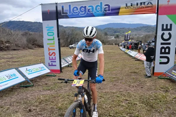 Luciano Gay dio el golpe en La Sala y le apunta al Trasmontaña de mountain bike