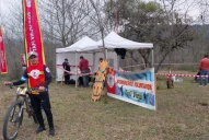De bombero a biker: el servicio comunitario tuvo su representante