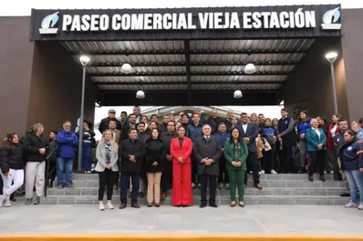Jaldo inauguró el Paseo Comercial Vieja Estación en Aguilares