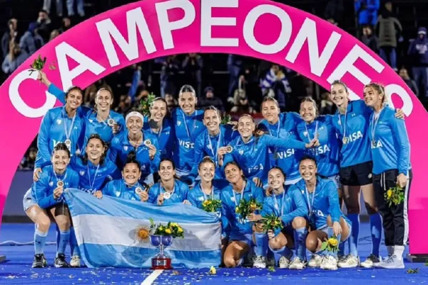 Festejo por duplicado: Las Leonas y Los Leones se consagraron campeones de la Copa Panamericana