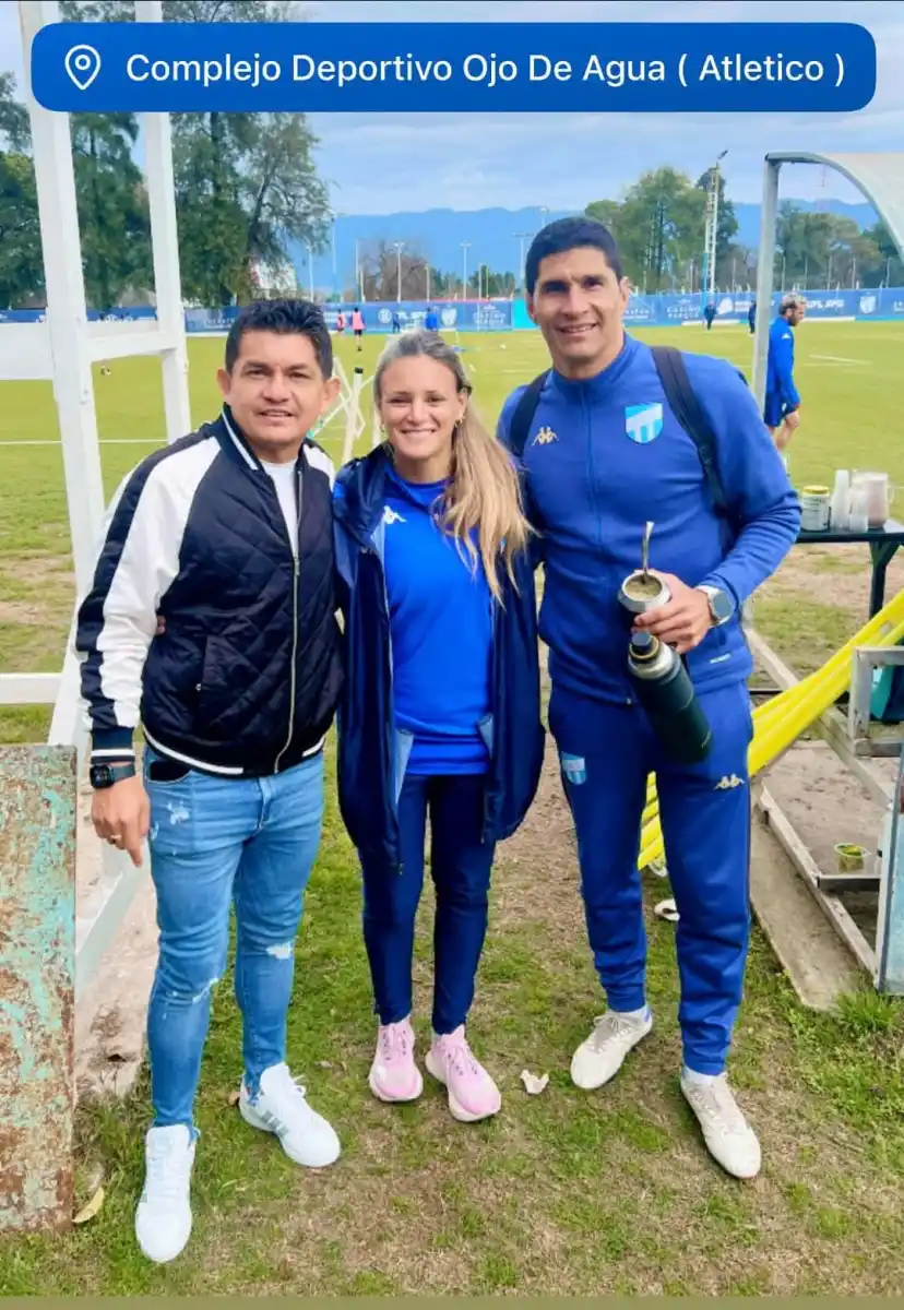 Pulga Rodríguez, otra vez en casa: el sorpresivo regreso del delantero al complejo de Atlético