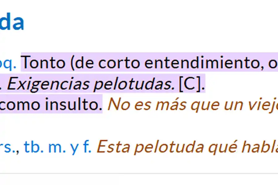 “Ahí lo tenés al p***”: la RAE incorporó el insulto más argentino a su diccionario