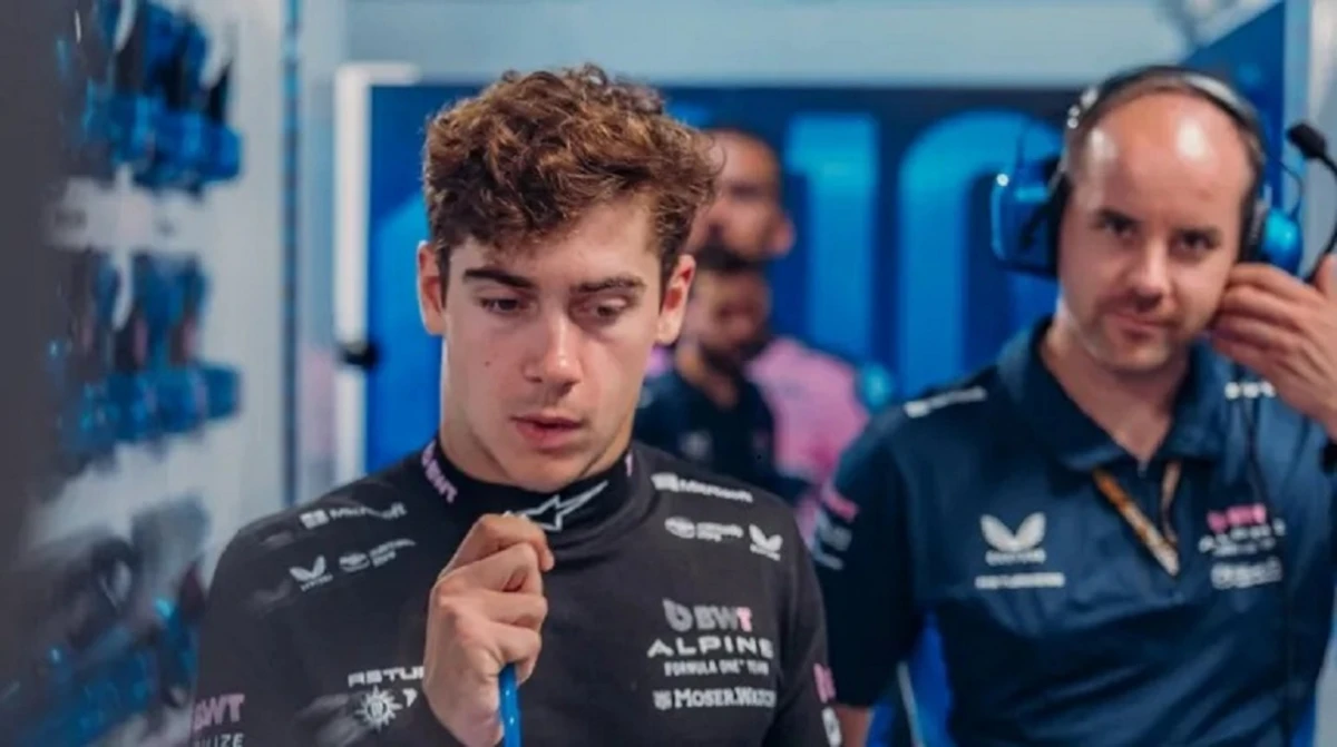 Franco Colapinto bancó a Alpine tras el mal GP y recibió el apoyo de Bizarrap