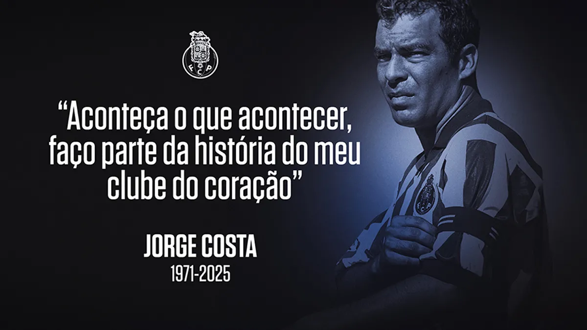 EL FÚTBOL DE LUTO. La foto que publicó FC Porto en honor al histórico jugador.