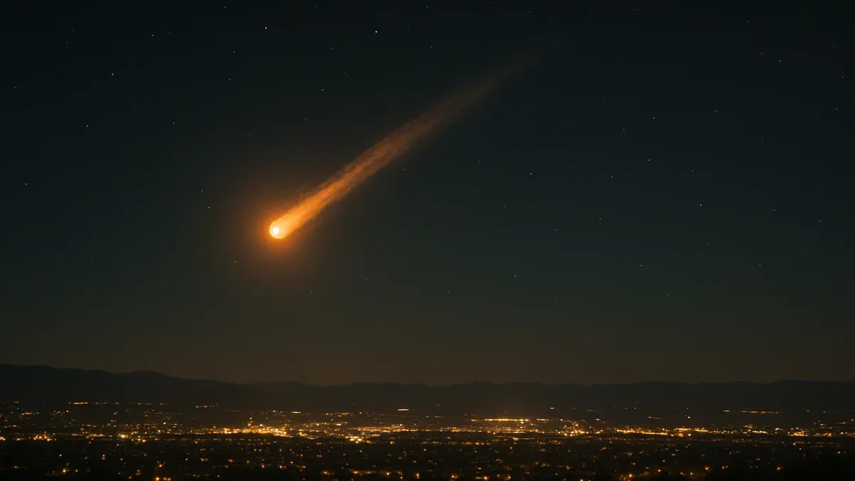 Espectáculo en el cielo: detectadas varias bolas de fuego sobre el sur de España durante las lluvias de meteoros