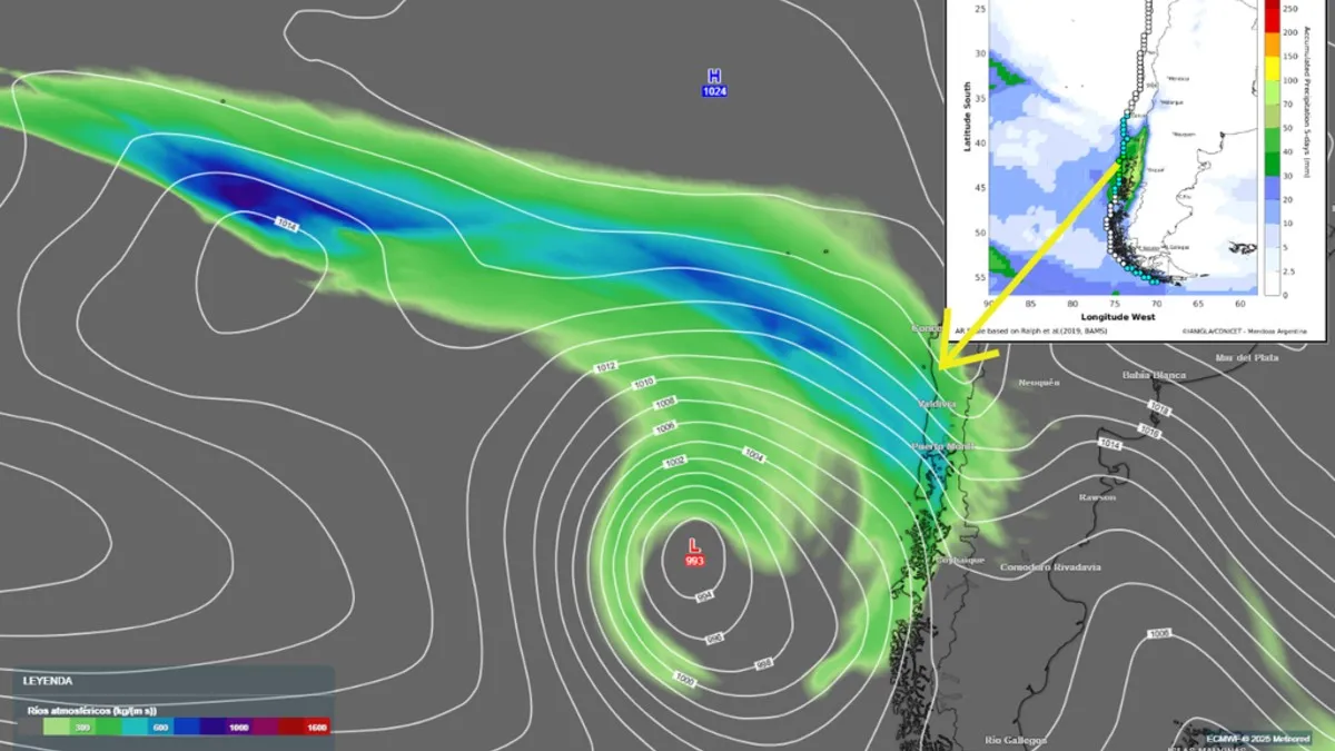 Sistemas frontales afectarán a la zona norte chilena.