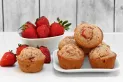 Muffins saludables de frutilla: fáciles, sin harina de trigo y sin azúcar