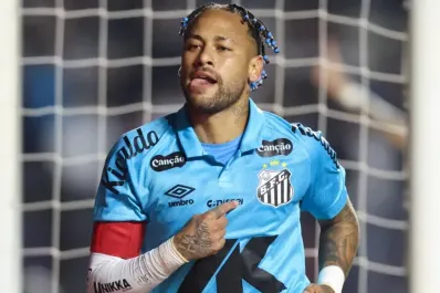 Neymar marcó dos goles, salvó a Santos y le apuntó al cuerpo técnico de Carlos Ancelotti: “No necesito demostrarle nada a nadie”
