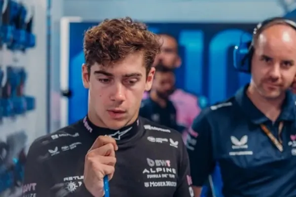 Franco Colapinto bancó a Alpine tras el mal GP y recibió el apoyo de Bizarrap