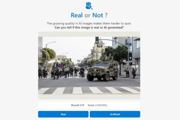 ¿Podés identificar qué imagen es real? Microsoft desafía a desenmascarar a la IA