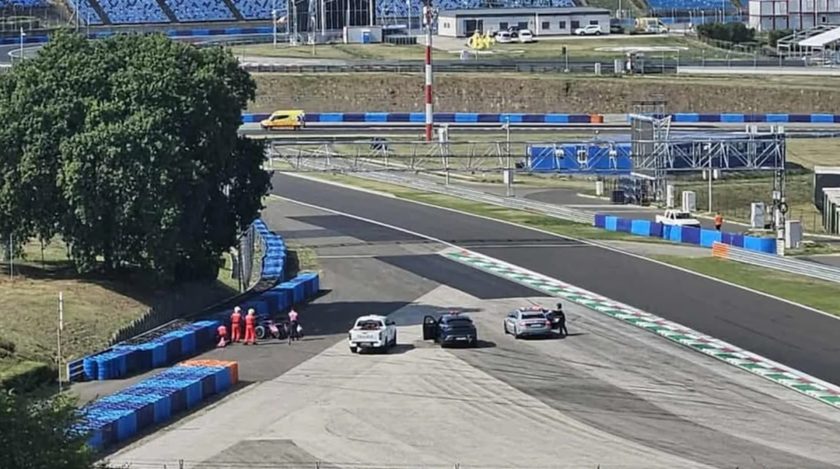 Revelan por qué Franco Colapinto se estrelló durante las pruebas de neumáticos en Hungría