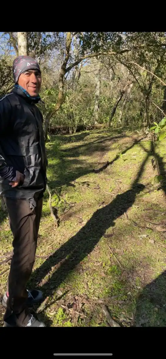 EN TODAS. Además de ser un experimentado corredor en la montaña, Gálvez fue abriendo senda desde hace meses.