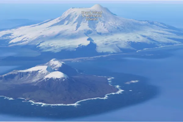 La isla Heard, uno de los lugares más primitivo de la Tierra, está despareciendo