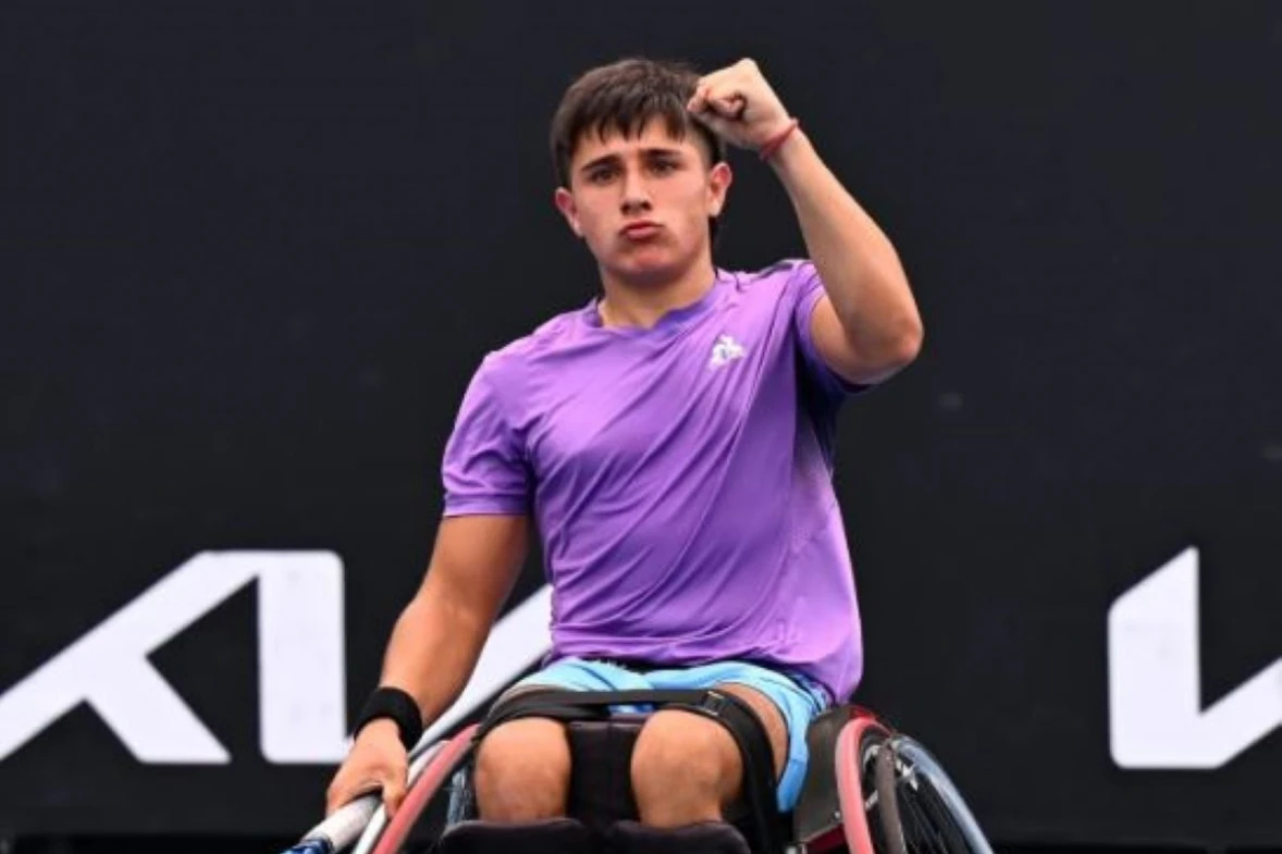 OTRO MÁS. En Australia, Lazarte debutó en majors. En Estados Unidos irá por más.