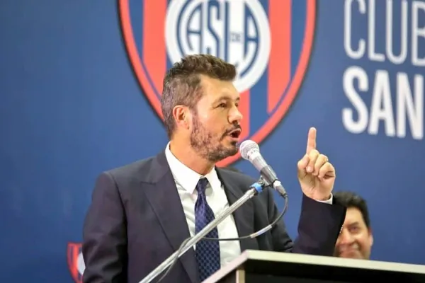 En plena crisis, Marcelo Tinelli le exige a San Lorenzo el pago de una deuda millonaria