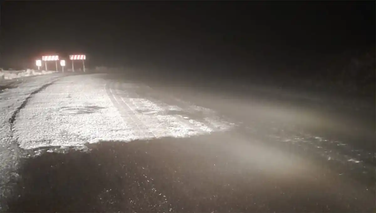 Habilitaron el tránsito sobre la ruta 307: recomiendan circular con precaución debido a la neblina