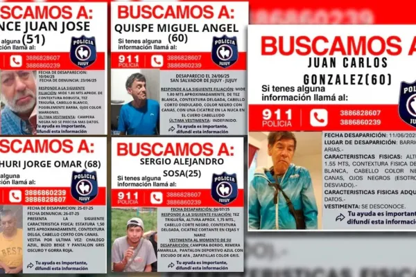 ¿Cinco? ¿Seis? ¿Siete?: cuántas serían las víctimas del supuesto asesino serial de Jujuy