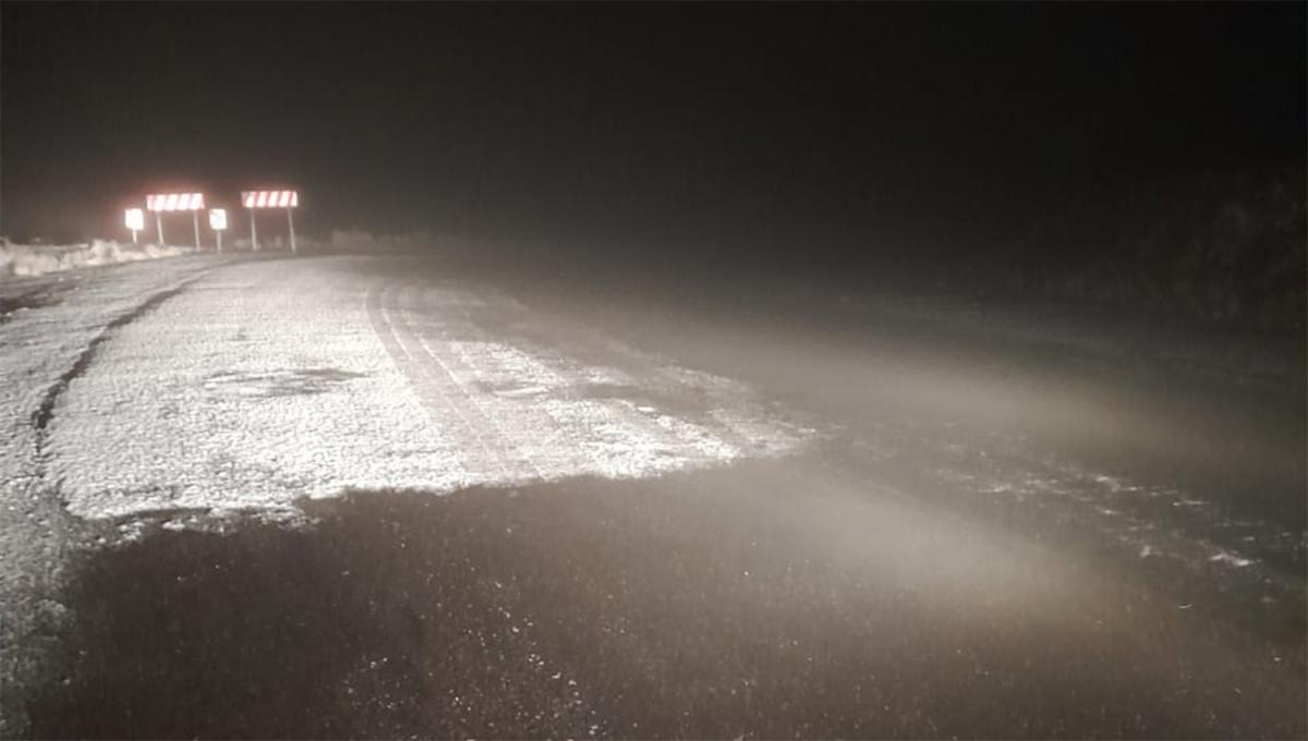 Habilitaron el tránsito sobre la ruta 307: recomiendan circular con precaución debido a la neblina